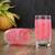 Moulded DesignMultiPurpose Printed Drinking Glass, Transparent, Pink, 280 ML -C1
