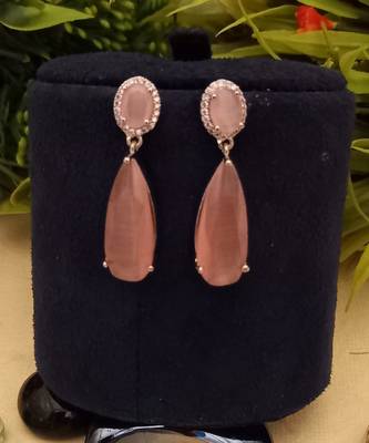 Pink earrings 1