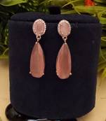 Pink earrings