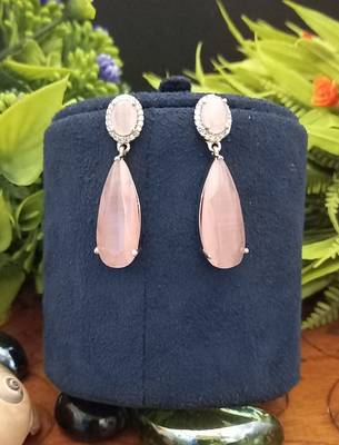 Pink earrings 2