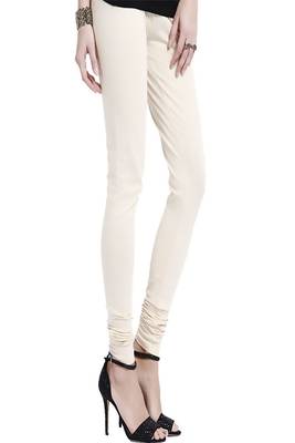 Multicolor plain cotton leggings 2