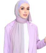 JSDC Ombre Style Fashion Printed Women Simple Stole Scarf Hijab Designs (78*28)