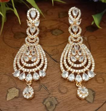 White earrings 1