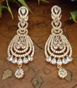White earrings