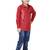 Red printed cotton boys-kurta-pyjama
