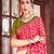 Red Brasso Printed Saree With Blouse