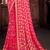 Red Brasso Printed Saree With Blouse