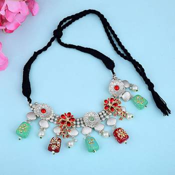 Multicolor Silver Plated Necklaces 1