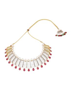 Pink agate necklace-sets 2
