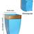 ecofynd 8 inches Midland Metal Planter Indoor Outdoor Balcony Tapered Plant Pot Home Garden Office Flowering Container