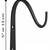 ecofynd 2 Pack Metal Wall Hook Hanging Plant Bracket Decorative Straight Plant Hanger for Pots, Bird Feeders, Planters