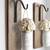 ecofynd 2 Pack Metal Wall Hook Hanging Plant Bracket Decorative Straight Plant Hanger for Pots, Bird Feeders, Planters