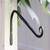 ecofynd 4 Pack Metal Wall Hook Hanging Plant Bracket Decorative Straight Plant Hanger for Pots, Bird Feeders, Planters