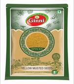 Ginni Pure & Natural Peeli Sarsoo/Yellow Mustard Seeds - 200gms