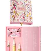 Natural Vibes Glow Getter Gift Set with Rose Quartz Face Roller, Sunscreen Lotion, Glow Up Serum & Under Eye Gel Serum