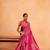 Heavy Woven Party Wear Kanjivaram Silk Saree In Pink Colour