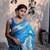 Ethnic And Rich Looking Sky Blue Colour Dola Silk Saree Designed With Heavy Wevon Designer