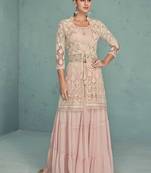 Beautiful Pink Colour Salwaar Kameez With Heavy Work