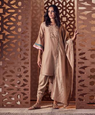 FAWN Chanderi Kurta with salwar 1