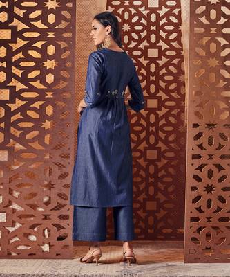 Blue Kurta Sets 4