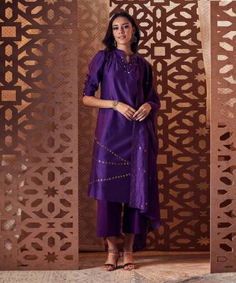 PURPLE Kurta Sets 1