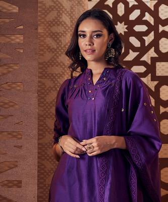 PURPLE Kurta Sets 3