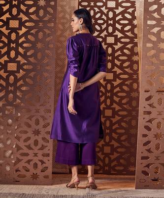 PURPLE Kurta Sets 4
