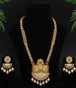 Maroon necklace-sets