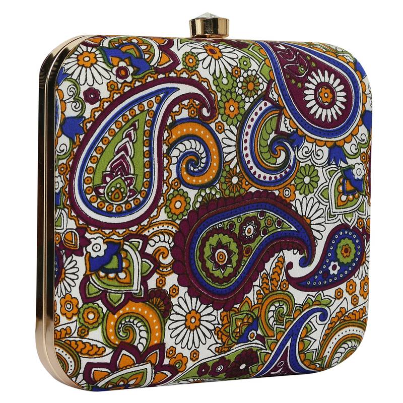 Worthy Enterprises Printed Clutch for Womens & Girls