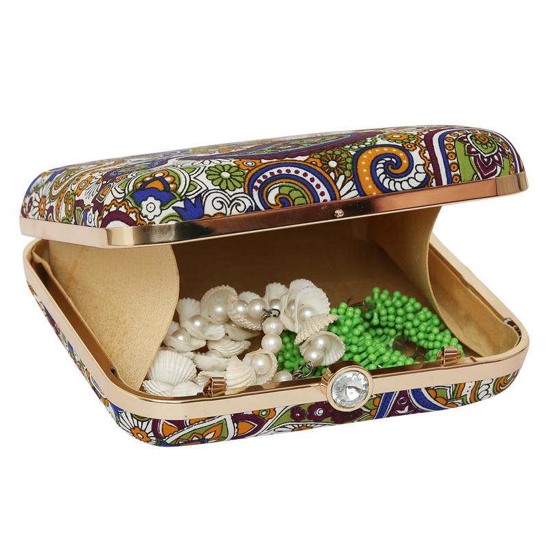 Worthy Enterprises Printed Clutch for Womens & Girls