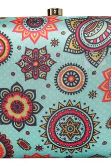 Worthy Enterprises Printed Clutch for Womens & Girls