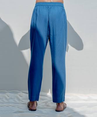 Bedoiun Turquoise Men Kurta 6