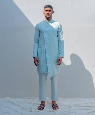 Drifter Mint Green Men Kurta 1