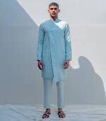 Drifter Mint Green Men Kurta