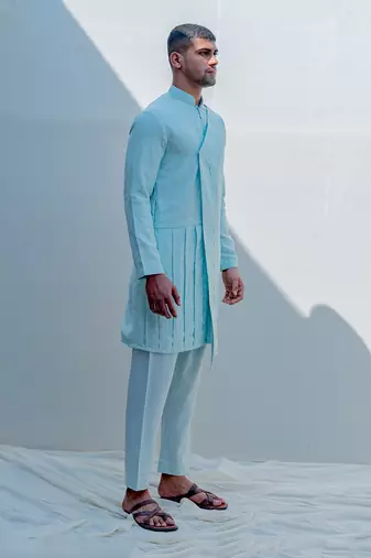 Drifter Mint Green Men Kurta