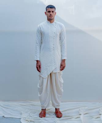 Waayfarer Off White Men Kurta 1