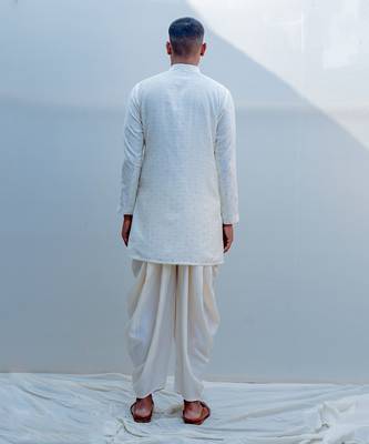 Waayfarer Off White Men Kurta 4