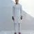 Mirjai Off White Men Kurta 