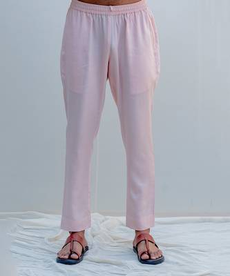Miraj Peach Men Kurta 7