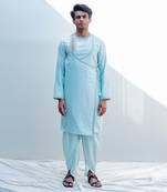 Mirajia Mint Green Men Kurta