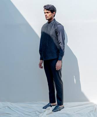 Gitano  Black Men Kurta 3