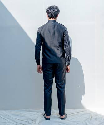 Gitano  Black Men Kurta 4
