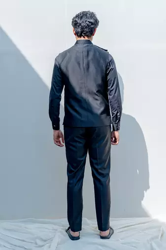 Gitano  Black Men Kurta
