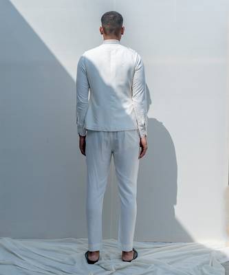 Gitano Milky White Men Kurta 4
