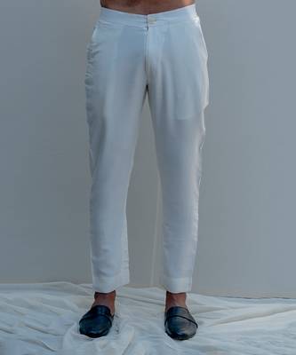Gitano Milky White Men Kurta 6