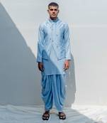 Esteem Light Blue Men Kurta