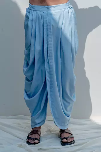 Esteem Light Blue Men Kurta