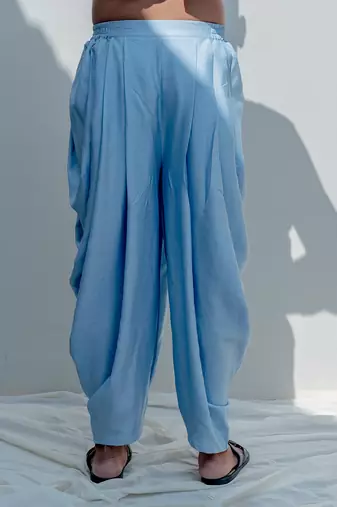 Esteem Light Blue Men Kurta