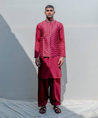 Paragon Rust Men Kurta 1