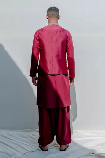 Paragon Rust Men Kurta